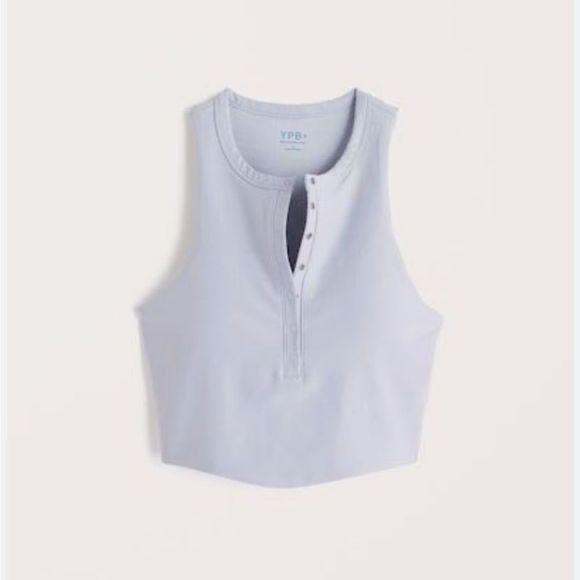 Abercrombie & Fitch Tops - Abercrombie & Fitch your personal best women’s small blue crop tank top YPB